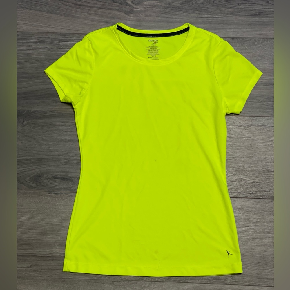Danskin Now Athletic Neon Top - Picture 1 of 5